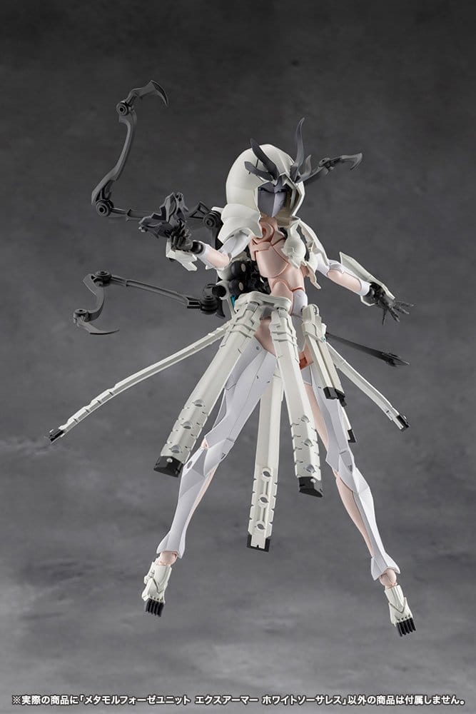Megalomaria Unlimited Universe Plastic Model Kit Accessory Set Metamorphose Unit Exarmor White Sorceress