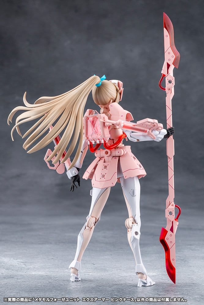 Megalomaria Unlimited Universe Plastic Model Kit Accessory Set Metamorphose Unit Exarmor Pink Nurse