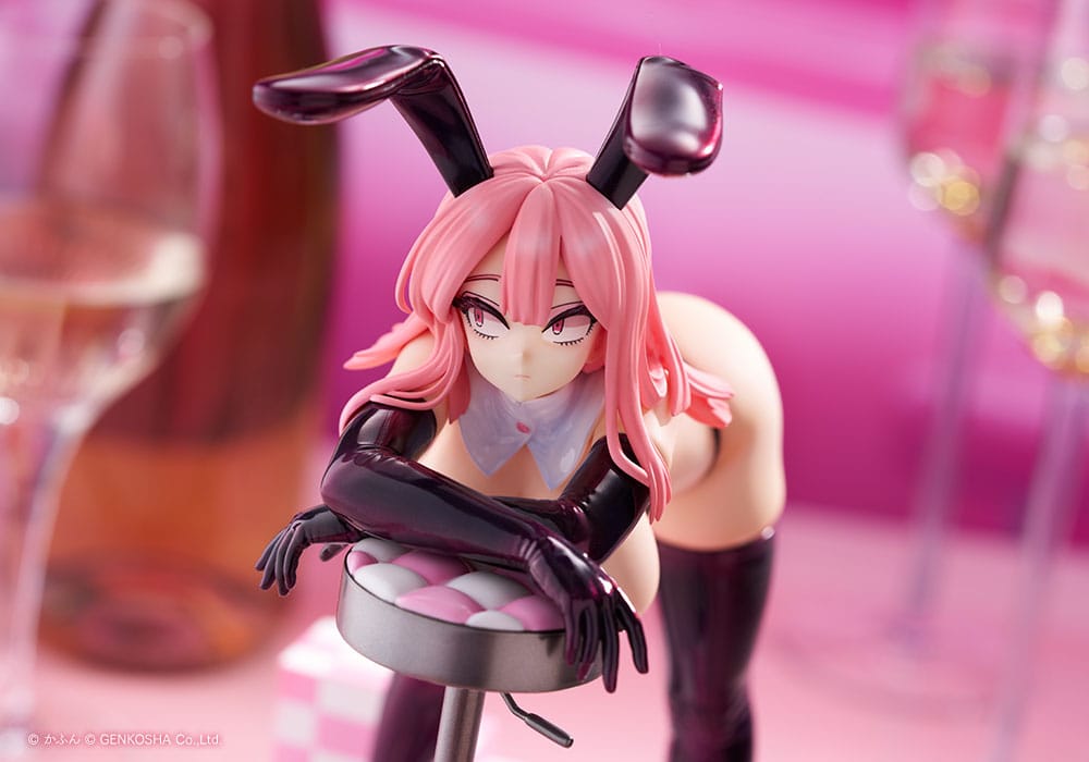 Original Character Trick Bunnies PVC Statue 1/7 Standing Bunny Illustration by Kafun 24 cm