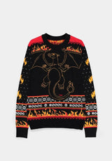 Pokémon Christmas Sweater Charizard Size S