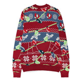Spider-Man Sweater Swing into the Holidays (Christmas Jumper) Size S