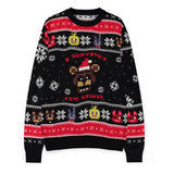 Five Nights at Freddy's Sweater Survived Five Nights (Christmas Jumper) Size L