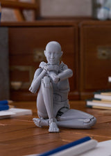 Figma Action Figure Nishimura Style Drawing Doll Olive Gray 21 cm
