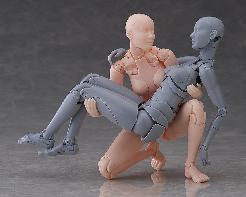 Figma Action Figure Nishimura Style Drawing Doll Olive Gray 21 cm