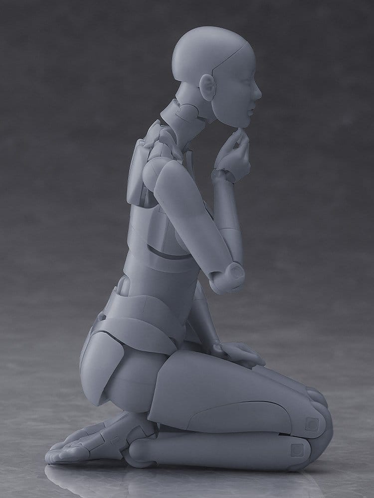 Figma Action Figure Nishimura Style Drawing Doll Olive Gray 21 cm