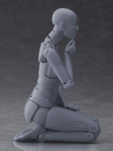 Figma Action Figure Nishimura Style Drawing Doll Olive Gray 21 cm