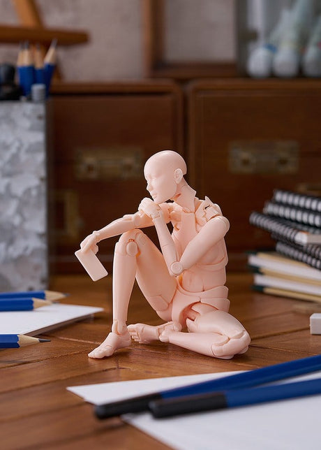 Figma Action Figure Nishimura Style Drawing Doll Olive Flesh 21 cm