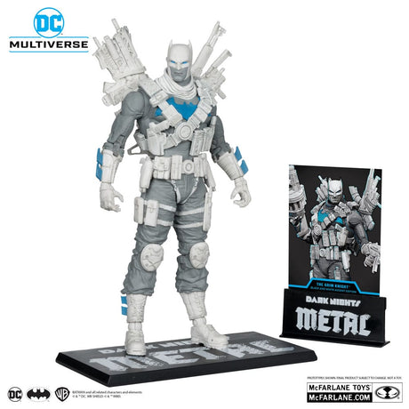 DC Multiverse Action Figure The Grim Knight (Dark Nights Metal) (Black & White Accent Edition) (Gold Label) 18 cm