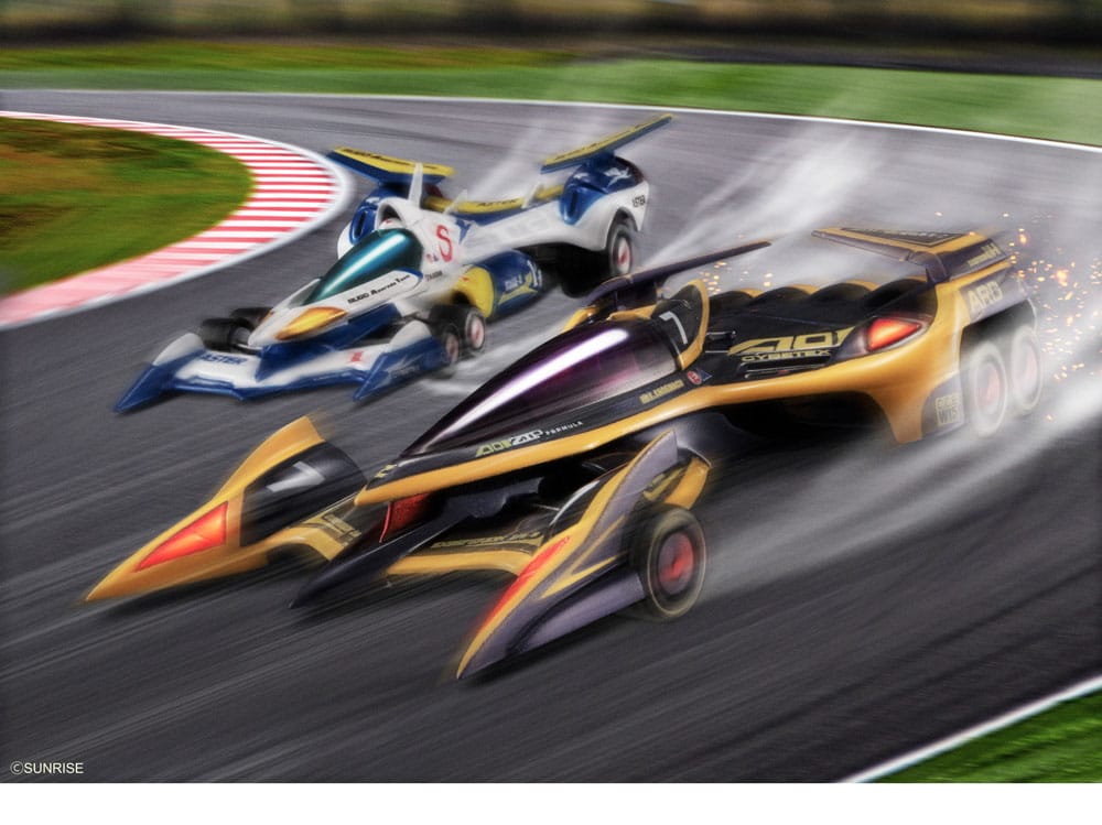 Future GPX Cyber Formula Vehicle Experion Z/A-8 Knight Shoemach Model C.F.C Heritage Edition 7 cm