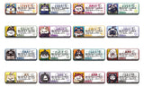 Naruto Mega Cat Project Nyaruto! Enamel Pins Name 5 cm Assortment (16)