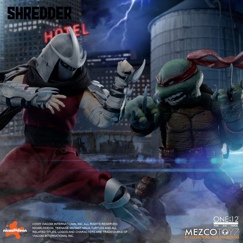Teenage Mutant Ninja Turtles Figure 1/12 Shredder 17 cm