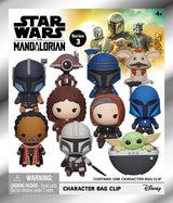 Star Wars The Mandalorian 3D PVC Bag Clips Series 3 Blind Bag Display (24)