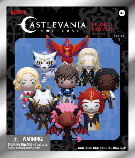 Castlevania Nocturne 3D Foam Bag Clips Serie 1 Display (24)