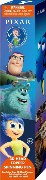 Pixar 3D Head Topper Spinning Pen Display (12)