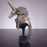 Stargate Desktop Replica Helmet Replica Jackal Guard Helmet Anubis 15 cm