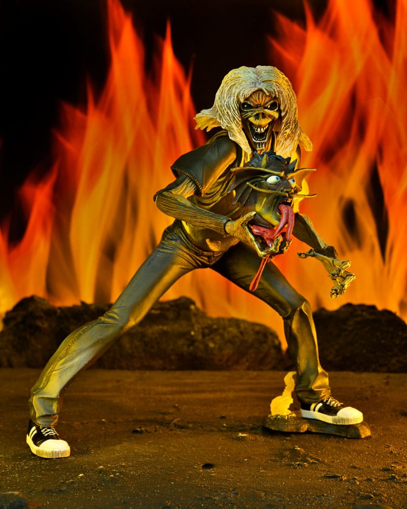 Iron Maiden Ultimate Action Figure Number of the Beast (40th Anniversary) 18 cm