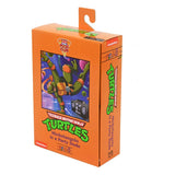 Teenage Mutant Ninja Turtles (1987 Cartoon) Action Figure Ultimate Michelangelo (VHS) 18 cm