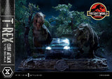 Jurassic World: The Lost World Statue 1/15 T-Rex Cliff Attack Bonus Version 53 cm