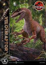 Jurassic Park II Legacy Museum Collection Statue 1/6 Velociraptor Bonus Version 41 cm