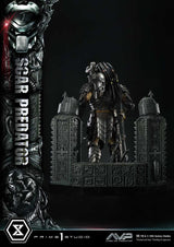 The Alien vs. Predator Museum Masterline Series Statue 1/3 Scar Predator 93 cm