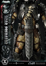 The Alien vs. Predator Museum Masterline Series Statue 1/3 Scar Predator 93 cm