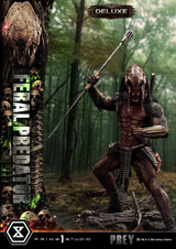 Prey (Movie) Museum Masterline Series Statue 1/3 Feral Predator Deluxe Bonus Version 89 cm