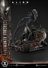Alien: Romulus Museum Masterline XL Statue 1/3 Scorched Xenomorph Deluxe Version 98 cm