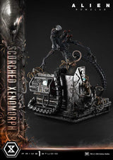 Alien: Romulus Museum Masterline XL Statue 1/3 Scorched Xenomorph Deluxe Version 98 cm