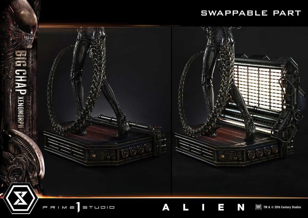 Alien Museum Masterline XL Statue 1/3 Big Chap Xenomorph Regular Ver. Bonus Version 100 cm