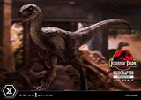 Jurassic Park Prime Collectibles Statue 1/10 Velociraptor Open Mouth 19 cm