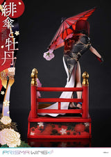 Original Illustration by Fuzichoco Prisma Wing PVC Statue 1/7 Scarlet Umbrella And Peony Deluxe Version 32 cm