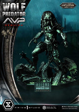 Alien vs. Predator Real Elite Masterline Series Statue 1/3 Requiem Wolf Predator Deluxe Ver. 95 cm