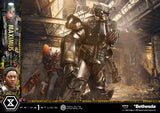 Fallout Real Elite Masterline Statue 1/4 Maximus Power Armor DX Bonus Version 67 cm