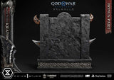 Throne Legacy God of War Series Statue 1/3 Ragnarok Master Thyself Kratos Bonus Version 67 cm