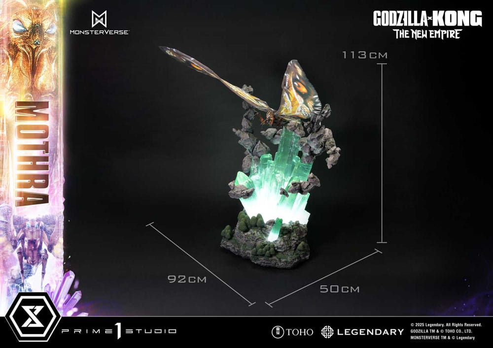 Godzilla x Kong: The New Empire Ultimate Diorama Masterline Series Statue Mothra 113 cm