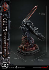 Berserk Ultimate Premium Masterline Series Statue 1/4 Guts, Berserker Armor Grunbeld vs. Guts 94 cm