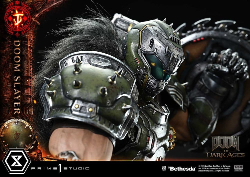 DOOM: The Dark Ages Ultimate Premium Masterline Series Statue 1/4 DOOM Slayer 77 cm