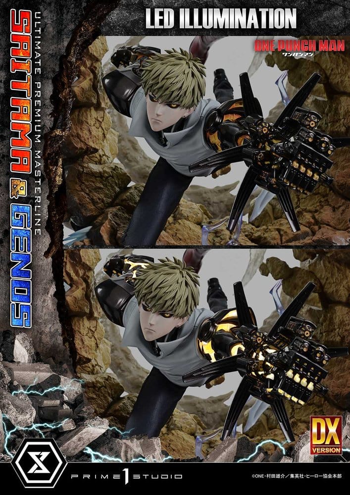 One-Punch Man Ultimate Premium Masterline Series Statue 1/4 Saitama & Genos Deluxe Version 73 cm