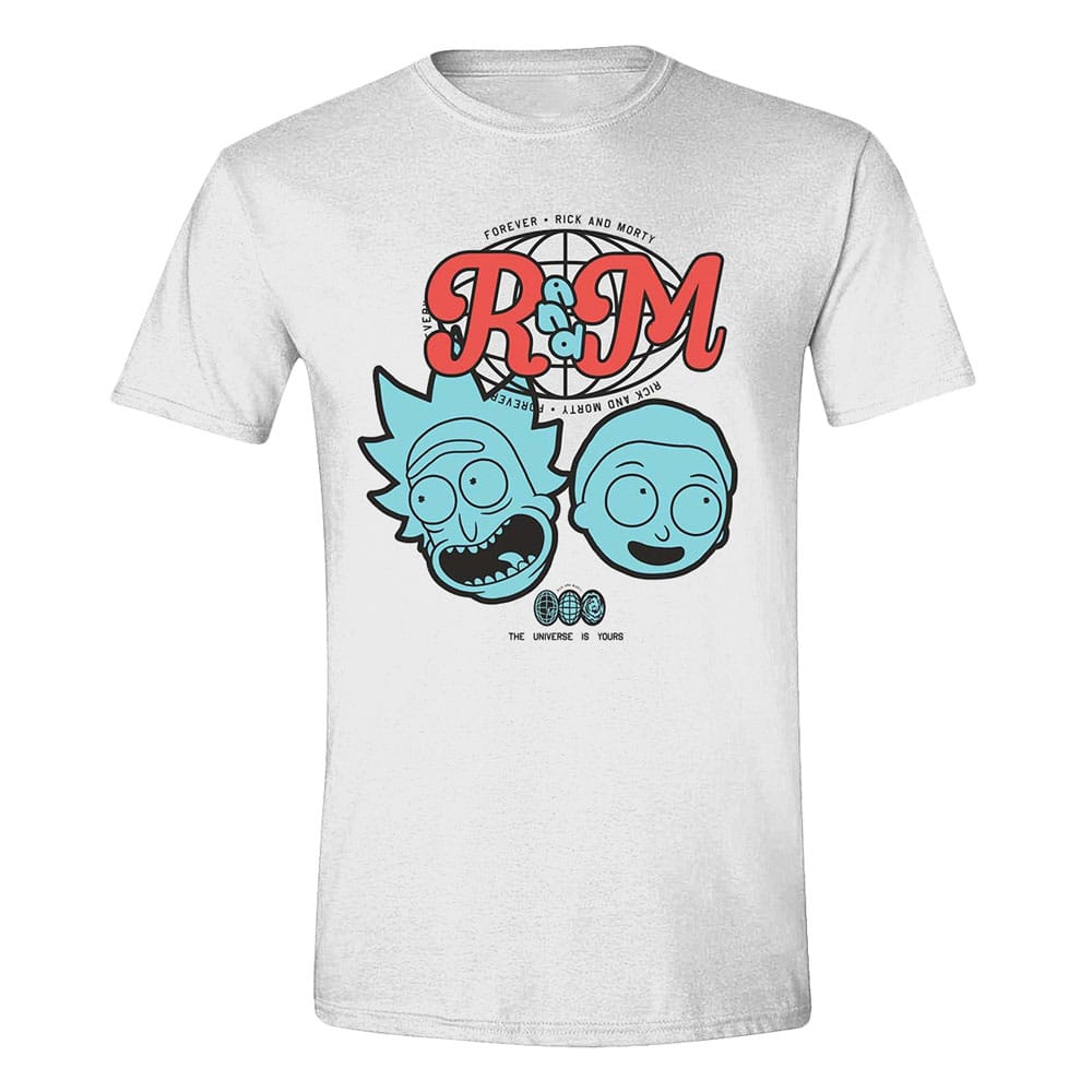 Rick & Morty T-Shirt Forever The Universe Is Yours Size L