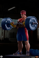 Street Fighter Premier Series Statue 1/4 Evil Ryu: Powerlifting 53 cm