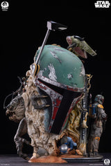 Star Wars The Empire Strikes Back Fine Art Bust Boba Fett Deluxe Edition 50 cm