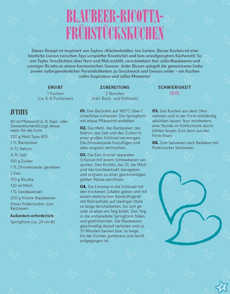 Taylor's Kitchen: The Ultimate Swiftie Cookbook *German Version*