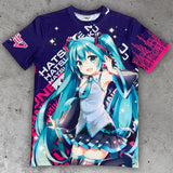 Hatsune Miku T-Shirt Expressive Vibes