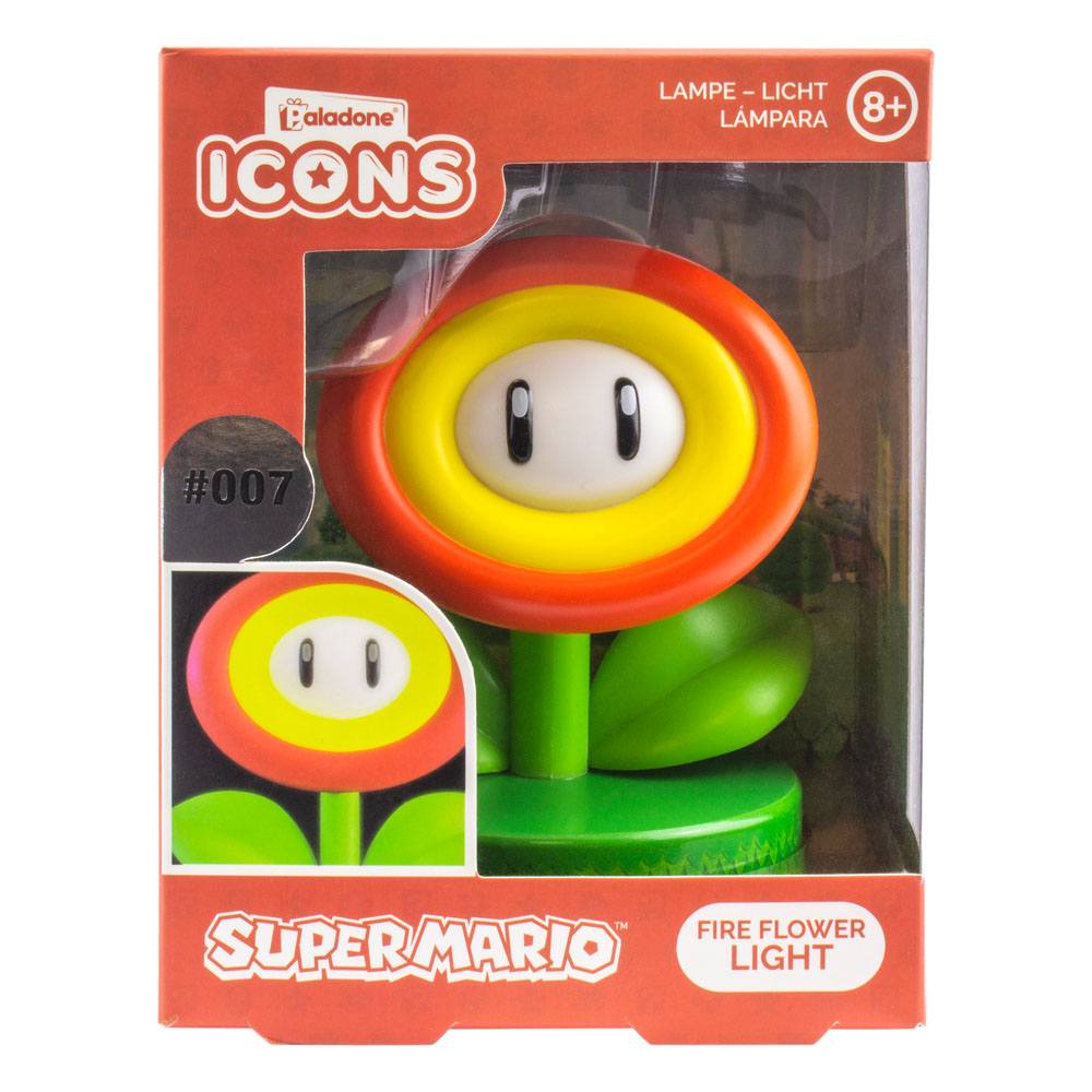 Super Mario Icon Light Fire Flower (V2)