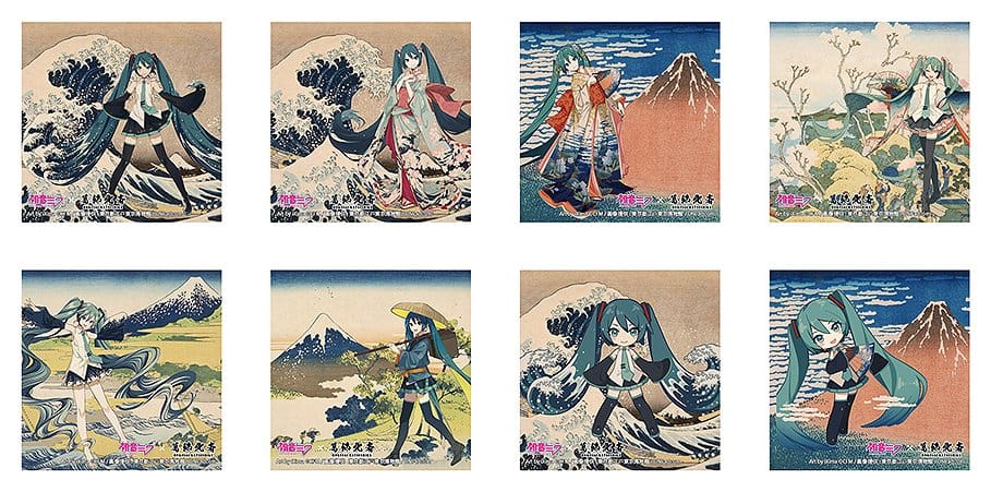 Hatsune Miku x Katsushika Hokusai iXima Sticker The Great Wave off Kanagawa (10)