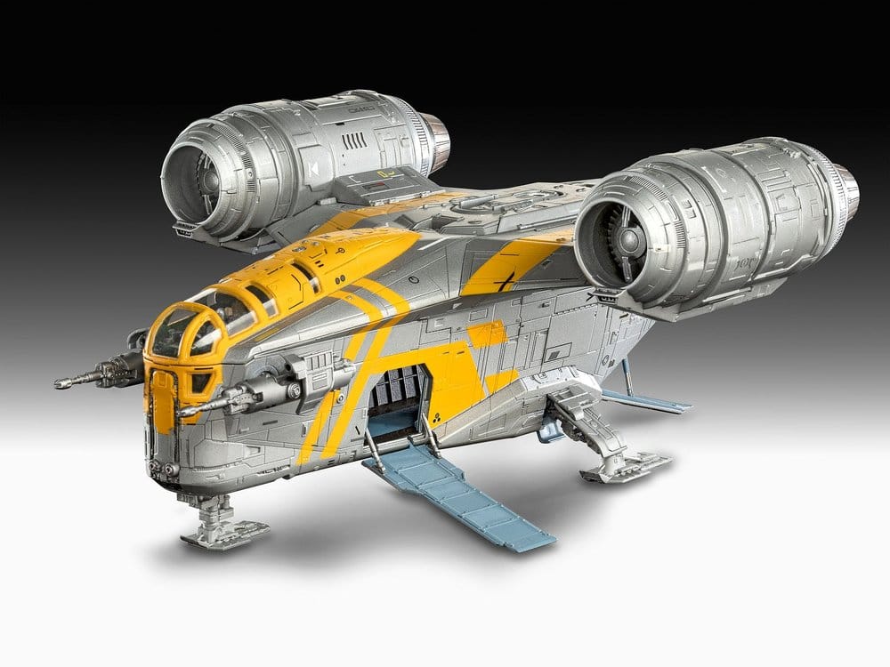 Star Wars The Mandalorian and Grogu Revell Model Kit 1/72 Razor Crest 34 cm