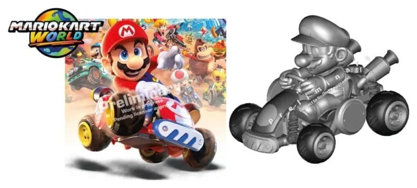 Nintendo Mario Kart Carrera RC RC Car Mario Kart World, Mario 2,4GHz