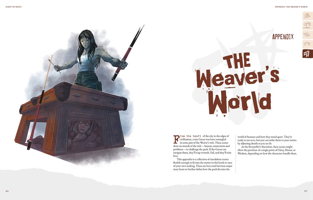 Werewolf: The Apocalypse 5th Edition RPG book Scent of Decay Chronicle *Englische Version*