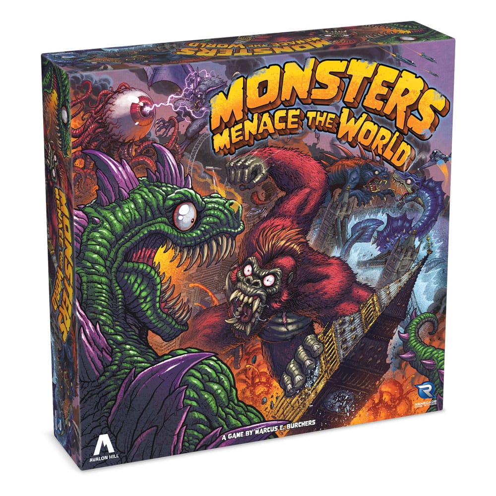 Avalon Hill board game Monsters Menace The World *Englische Version*