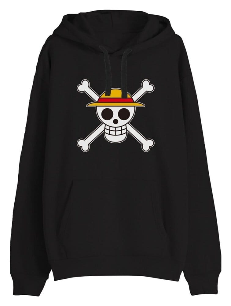 One Piece Sweater Skull Black Size